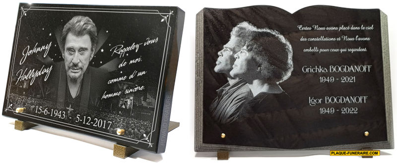 Plaque funéraire